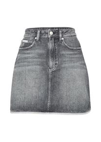 Calvin Klein Jeans, Damen Minirock, Grey Denim
