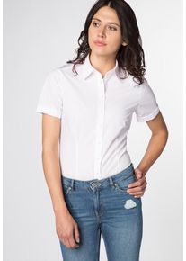 Eterna, Damen Kurzarm Bluse 'COMFORT FIT', Rosa