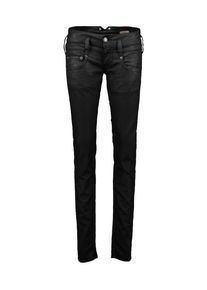 Herrlicher, Damen Skinny Jeans aus Powerstretch 'Pitch', Black Denim