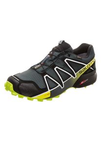 Salomon, Herren Laufschuh 'Speedcross 4 GTX Trail', Limone / Dunkelgrau / Limette / Weiß