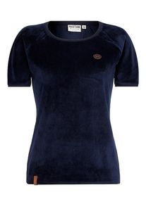 Naketano, Damen T-Shirt 'Zahnb&uuml;rstenpocketdance', Nachtblau