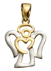 Firetti, Damen Anhänger ohne Kette ‘Engel‘, Gold