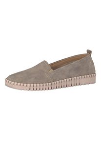 Tamaris, Damen Slipper, Taupe / Altrosa