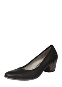 s.Oliver RED LABEL, Damen Pumps in Leder-Optik, Schwarz
