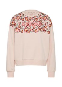 Review, Damen Pullover 'EMBRO FRONT', Altrosa / Feuerrot