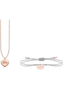 CAI Caï, Damen Schmuckset, Grau