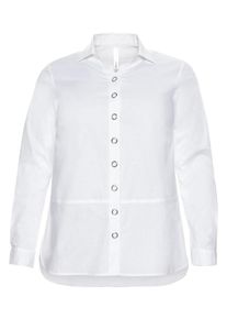 SheeGOTit, Damen Longbluse, Weiß