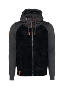 Naketano, Herren Jacke, Dunkelgrau / Schwarz