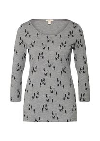 Esprit, Damen Shirt, Grau / Schwarz