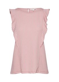 Tom Tailor Denim, Damen Bluse, Rosa / Wei&szlig;