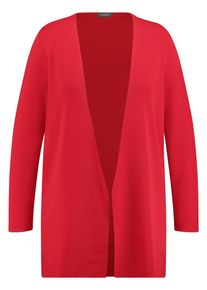 SAMOON, Damen Strickjacke, Rot