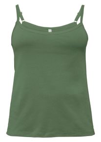 sheego Casual, Damen Top, Oliv