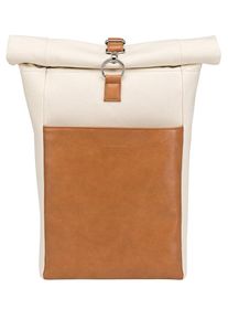 Kapten & Son Kapten & Son, Damen Rucksack 'Lund', Sand / Braun