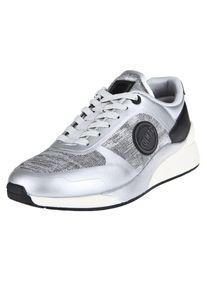 COLMAR, Damen Sneaker 'TRAVIS UNIKA', Graumeliert / Schwarz / Silber