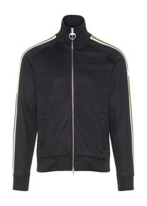 J. Lindeberg J.Lindeberg, Herren Trainingsjacke 'Tad Vct', Limone / Schwarz / Wei&szlig;