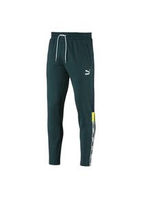 Puma, Herren XTG Gestrickte Trainingshose, Neongelb / Dunkelgr&uuml;n / Schwarz / Wei&szlig;