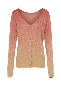 N&uuml;mph N&Uuml;MPH, Damen Cardigan 'Deana', Camel / Rosa
