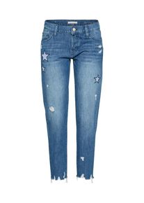 Rich & Royal Rich & Royal, Damen Mid Waist Jeans 'Ex Boyfriend', Blue Denim