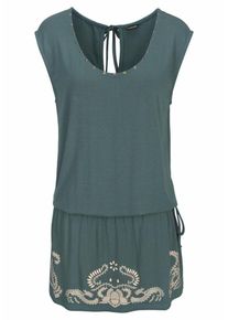 Lascana, Damen Longshirt, Petrol