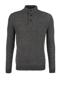 s.Oliver RED LABEL, Herren Troyer, Schwarzmeliert
