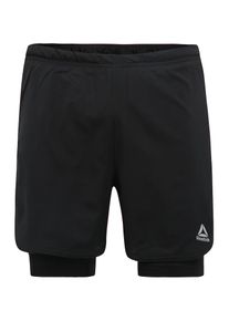 Reebok, Herren Shorts 'RE 2-1 SHORT', Schwarz