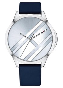 Tommy Hilfiger, Damen uhr, Dunkelblau / Silber