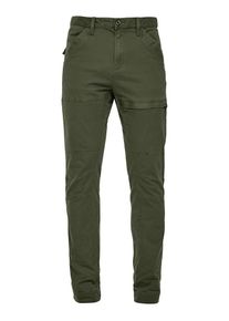 s.Oliver RED LABEL, Herren Scube Relaxed: Lässige Twill-Hose, Oliv