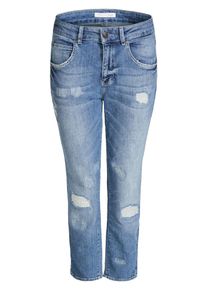 Oui, Damen Jeans, Blue Denim