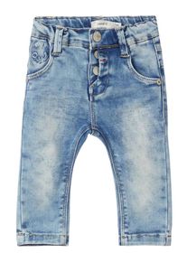 name it, Jeans, Blue Denim / Wei&szlig;
