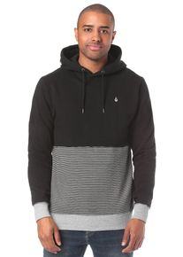Volcom, Herren 'Threezy' Kapuzenpullover, Grau / Schwarz