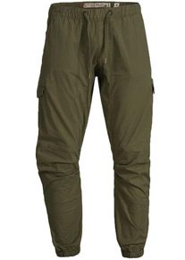 INDICODE JEANS, Herren Cargohosen 'Levi Cargo', Khaki