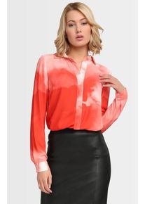 Apart, Damen Bluse, Koralle / Weiß