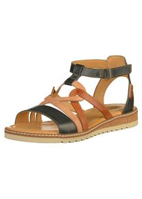 Pikolinos, Damen Sandalen, Dunkelblau / Kupfer / Pfirsich