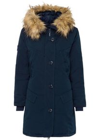 Superdry, Damen Parka 'ROOKIE DOWN', Dunkelblau