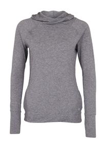 GAP, Damen Langarmshirt mit Kapuze, Grau