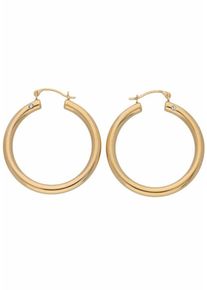 Firetti, Damen Paar Creolen, Gold