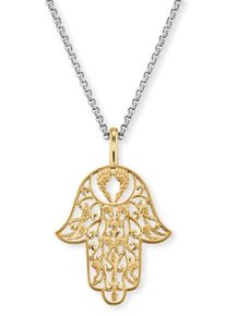 Engelsrufer, Damen Kette 'Hand Fatimas ERN-Lilhand-G', Gold / Silber