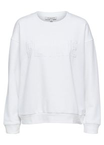 Selected Femme, Damen Sweatshirt, Weiß