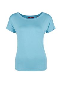 s.Oliver RED LABEL, Damen T-Shirt, Himmelblau