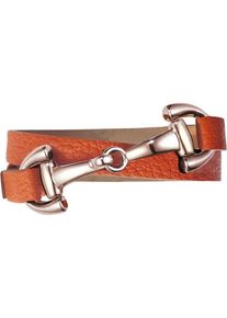 dimacci, Damen Armband 'Favorit 39545', Cognac