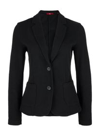 s.Oliver RED LABEL, Damen Sweat-Blazer, Schwarz