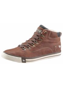 Mustang, Herren Gef&uuml;tterter Schn&uuml;rstiefel, Kastanienbraun