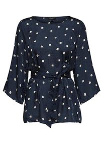 Selected Femme, Damen Oberteil, Dunkelblau / Weiß