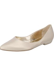 Högl Högl, Damen Klassische Ballerinas, Gold / Naturweiß
