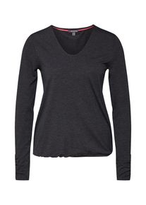 Street One, Damen Shirt, Anthrazit / Graumeliert