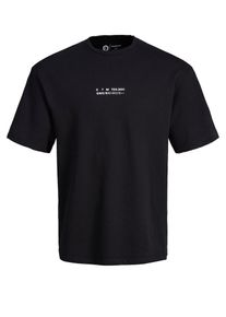 Jack & Jones JACK & JONES, Herren T-Shirt, Schwarz / Weiß