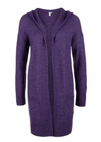 Q/S Designed By, Damen Strickjacke, Dunkellila
