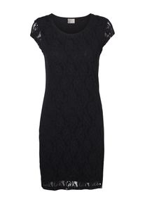 Véro Moda VERO MODA, Damen Spitzen-Kleid, Schwarz