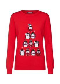 Fashion Union, Damen Pullover, Rot