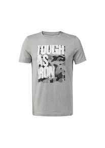 Reebok, Herren Funkitonsshirt, Grau / Weiß